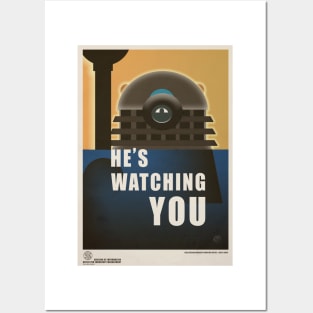 Dalek Time War Propaganda Poster 2 Posters and Art